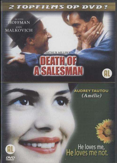 73) 2 Films: Death of A salesman & He Loves me, met Tautou, Cd's en Dvd's, Dvd's | Actie, Gebruikt, Overige genres, Alle leeftijden