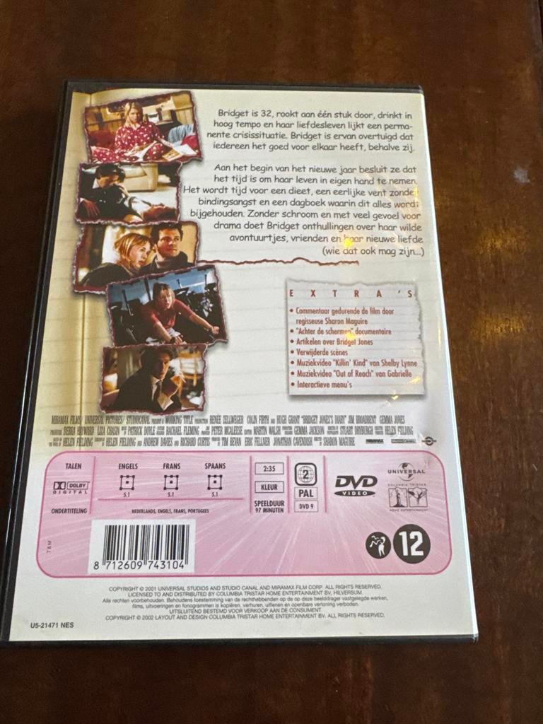 Bridget Jones's Diary DVD - Zo goed als nieuw, Boxset, Drama, Ophalen of Verzenden, Zo goed als nieuw