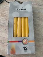 Bolsius kaarsen geel, Huis en Inrichting, Ophalen of Verzenden, Nieuw, Overige materialen, Minder dan 25 cm