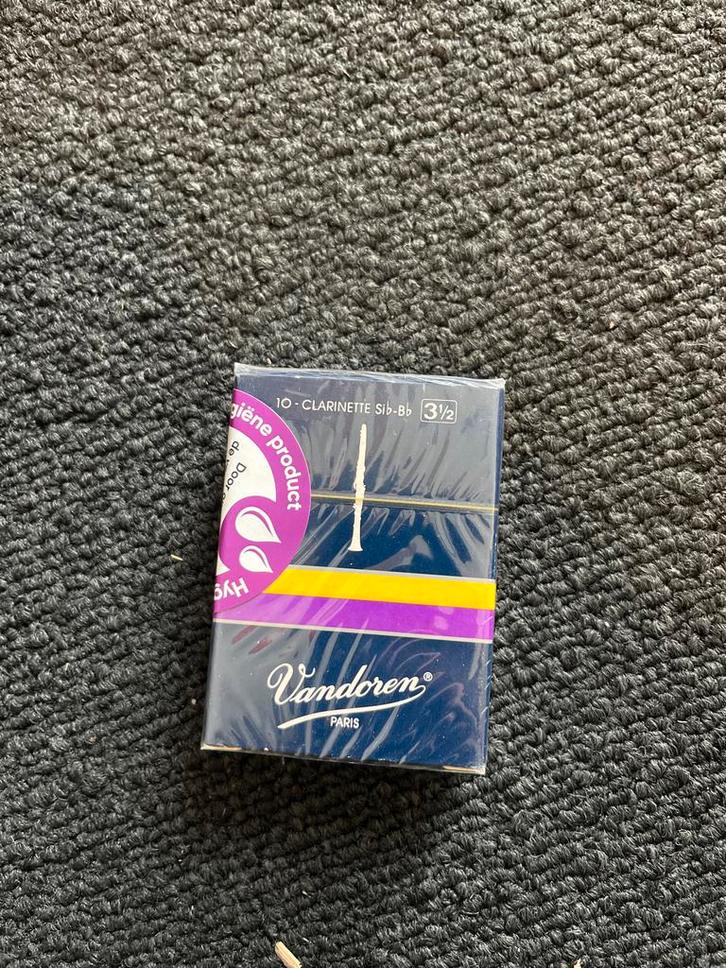 11x Vandoren Klarinet Riet Traditioneel Maat 3.5 - Nieuw, Muziek en Instrumenten, Instrumenten | Toebehoren, Nieuw, Klarinet, Ophalen of Verzenden