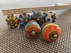 Vintage Keramische Kastknoppen - Set van 6, Huis en Inrichting, Ophalen of Verzenden, Gebruikt