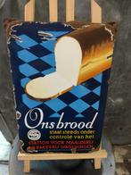Origineel emaille bord Ons brood ., Antiek en Kunst, Antiek | Emaille, Ophalen of Verzenden