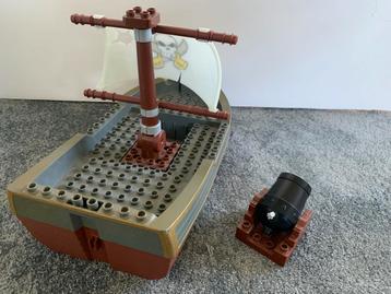 Duplo Piratenschip / Piratenboot met Kanon beschikbaar voor biedingen