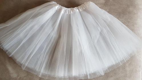 Nieuwe witte tutu / tule / petticoat/ onderrok, mt. 34 tm 44, Kleding | Dames, Rokken, Nieuw, Wit, Boven de knie, Ophalen of Verzenden