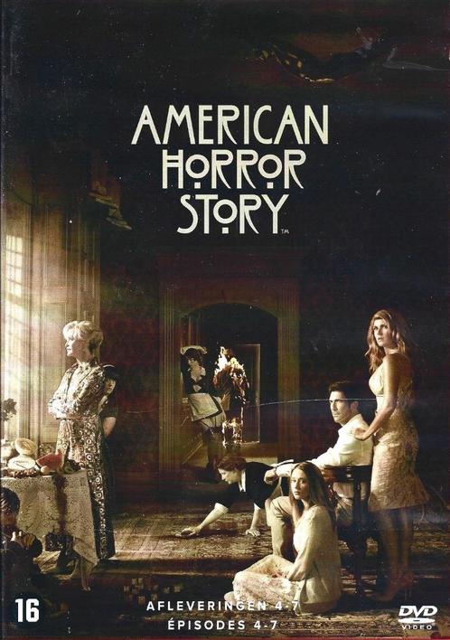 DVD - American Horror Story - Afleveringen 4 - 7 - NIEUW, Cd's en Dvd's, Dvd's | Tv en Series, Zo goed als nieuw, Horror, Vanaf 16 jaar