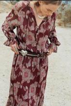 Prachtige Zara jurk XL bordeaux/aubergine met glitter, Kleding | Dames, Jurken, Ophalen of Verzenden