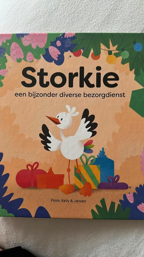 Floris Dorgelo - Storkie, Boeken, Prentenboeken en Plaatjesalbums, Zo goed als nieuw, Ophalen of Verzenden