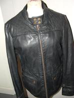 Aviatrix zwarte schapenleren jas maat L, valt als 38/40, Maat 38/40 (M), Aviatrix, Zwart, Ophalen of Verzenden