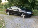 Peugeot 307 1.6 16V CC 2005 Zwart, Auto's, 74 €/maand, Zwart, 4 cilinders, 4 stoelen