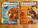 2 koken en genieten tijdschriften augustus en september 2025, Gezond koken, Nieuw, Tapas, Hapjes en Dim Sum, Ophalen of Verzenden