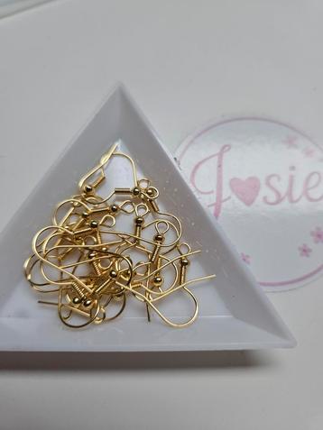 Goudkleurige Oorbel Hangers - Nieuw beschikbaar voor biedingen