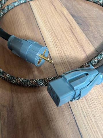 Supra EU Hifi netsnoer, verguld, lengte 2m beschikbaar voor biedingen