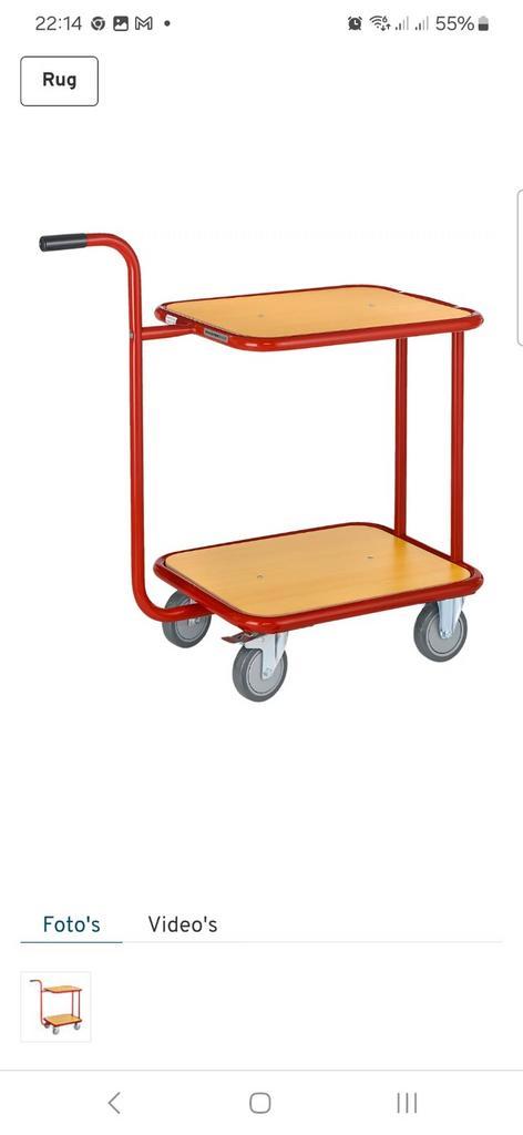 Super handig wendbaar met handvat, Doe-het-zelf en Verbouw, Transportwagens, Zo goed als nieuw, Transportkar, Ophalen
