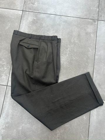 VINTAGE BEUINE WOLLEN HEREN PANTALON BROEK MET PLOOIEN 50 M beschikbaar voor biedingen