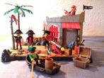 Playmobil piraten vesting  en piraten eiland. Twee sets., Ophalen of Verzenden, Zo goed als nieuw, Complete set