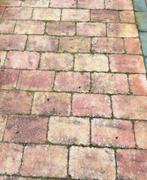 Gratis Stonique 20*30 Trommelstenen Oud Bruin, Tuin en Terras, Tegels en Klinkers, Ophalen, Gebruikt, Klinkers, Minder dan 5 m²