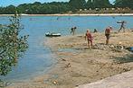 909267 Borger 86 Drenthe Camping Hunzedal Gelopen met zegel, Ophalen of Verzenden, 1980 tot heden, Gelopen, Drenthe