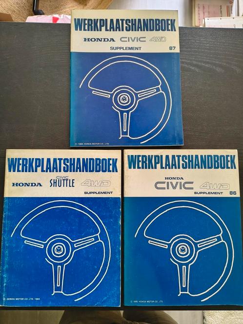 Honda Civic Shuttle Mk1 (AN) werkplaatshandboeken, Boeken, Auto's | Boeken, Gelezen, Honda, Ophalen