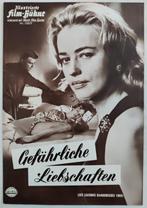 Gerard Philipe film folders uit 1958 en 1961 - IFB 4331+5829, Ophalen of Verzenden, Zo goed als nieuw, Film, Overige typen