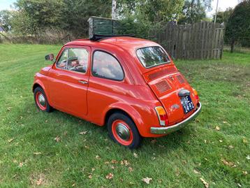 Fiat 500 F rosso corallo beschikbaar voor biedingen