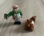 Vintage teddy ruxpin en newton pvc, Ophalen of Verzenden, Zo goed als nieuw