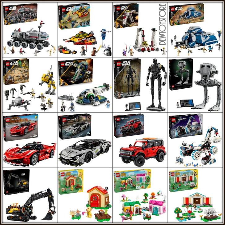 [𝗣𝗿𝗲-𝗼𝗿𝗱𝗲𝗿] Lego Bricks, Verzamelen, Poppetjes en Figuurtjes, Nieuw, Verzenden