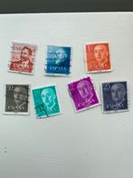 Spaanse Postzegels - Franco - Collectie van 7, Ophalen of Verzenden