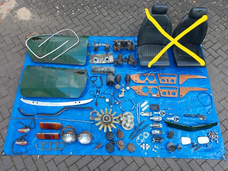 Diverse Triumph Spitfire en GT6 onderdelen, Auto-onderdelen, Overige Auto-onderdelen, Triumph, Gebruikt, Ophalen of Verzenden