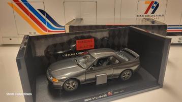 Kyosho Nissan Skyline GT-R R32 BNR32 Gun Grey Metallic  beschikbaar voor biedingen