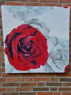 -	Schilderij canvas mer roos, Huis en Inrichting, Ophalen of Verzenden, 'T Olde Gre-j, Info@toldegrej.nl, Endepoelstraat 20f Didam