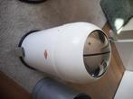 T.k.a. Wesco kickmaster 40 liter mat wit, Huis en Inrichting, Woonaccessoires | Prullenbakken, 40 liter of meer, Ophalen of Verzenden