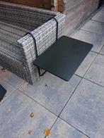 3x Inklapbaar tafeltje voor loungeset, Tuin en Terras, Tuinsets en Loungesets, Ophalen of Verzenden, Zo goed als nieuw, 2 zitplaatsen