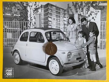 FIAT 500 1957 originele persfoto beschikbaar voor biedingen