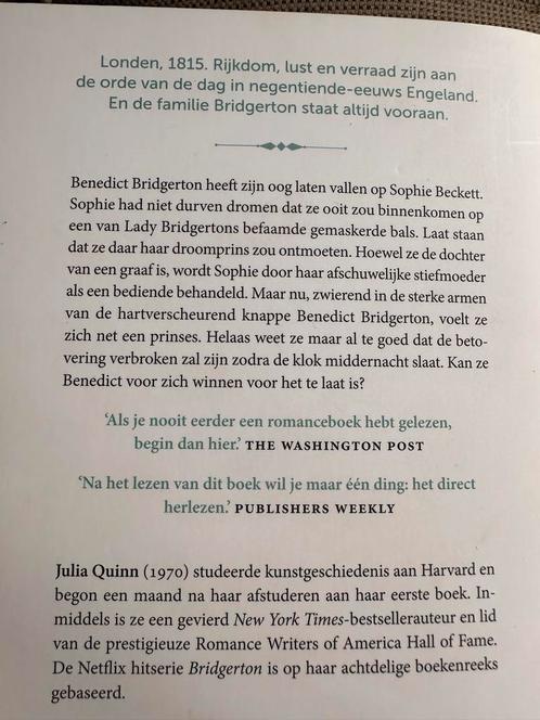 Bridgerton: Een Vorstelijk Aanbod - Julia Quinn, Boeken, Romans, Zo goed als nieuw, Nederland, Ophalen of Verzenden