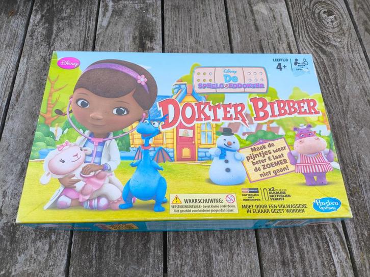 Speelgoed: Dokter Bibber De Speelgoeddokter, Hobby en Vrije tijd, Gezelschapsspellen | Bordspellen, Gebruikt, Een of twee spelers