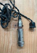 Singer verchroomd naaimachine lampje, vintage, Antiek en Kunst, Ophalen of Verzenden