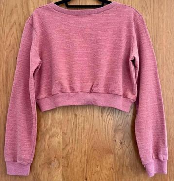 Cropped Cherise roze sweater | Sister's (40) beschikbaar voor biedingen