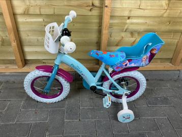 Meisjesfiets.Nieuw.Disney Frozen.Wielmaat : 12 inch. beschikbaar voor biedingen