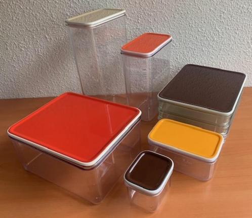 Mepal  Modul: voorraaddozen #3 (retro/vintage), Huis en Inrichting, Keuken | Keukenbenodigdheden, Zo goed als nieuw, Ophalen of Verzenden