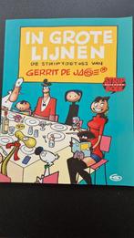 In grote lijnen. De striptoetjes -Gerrit dr Jager -stripboek, Gerrit de Jager, Overige typen, Ophalen of Verzenden, Zo goed als nieuw