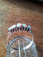 Gouden ring met opaal, Sieraden, Tassen en Uiterlijk, Antieke sieraden, Ophalen, Goud, Ring