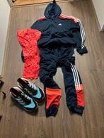 trainingspak, shirt en schoenen adidas, Maat M, Verzenden, Zo goed als nieuw, Schoenen