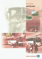 Folder Jonckheere Autocars (touringcars - ca.1996), Verzenden, Zo goed als nieuw, Overige merken