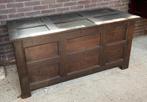 Eikenhouten kist antiek, Ophalen, Gebruikt, 50 tot 100 cm, 50 tot 75 cm