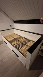 Woood Dennis complete slaapkamer, Huis en Inrichting, Ophalen, 90 cm, Eenpersoons, Wit