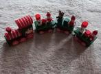 Vintage Retro kerst treintje hout, Diversen, Kerst, Ophalen of Verzenden