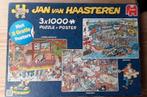 Jan van Haasteren 3 x 1000 stukjes, compleet., Hobby en Vrije tijd, Denksport en Puzzels, Zo goed als nieuw, Ophalen