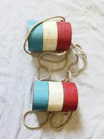 vintage houten loop blokken, Kinderen en Baby's, Speelgoed | Houten speelgoed, Ophalen of Verzenden, Gebruikt, Overige typen