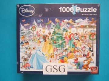 Disney prinsessen kerstfeest 1000 st nr. 05266-01 (Nieuw) beschikbaar voor biedingen