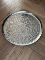 Aluminium plaat voor op tafel, 60 cm doorsnede, Ophalen of Verzenden, Zo goed als nieuw, Rond, Aluminium